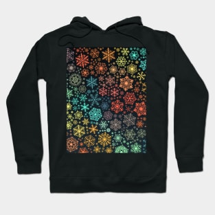 Colored snow Hoodie